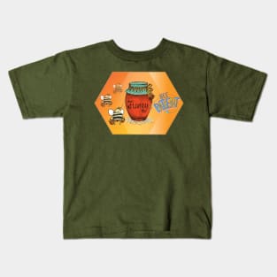 Honey Bees - Bee Patient Kids T-Shirt